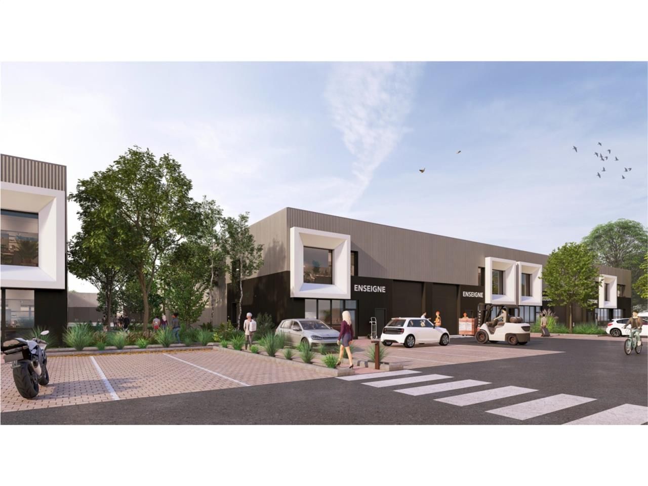 A vendre/A louer dans un nouveau parc d'entrepris