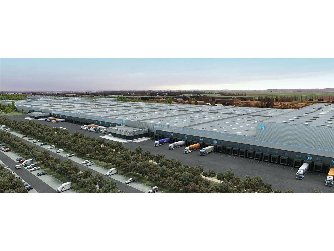 Location Entrepôts classe A 28114 m² non divisibles 72500 Montabon