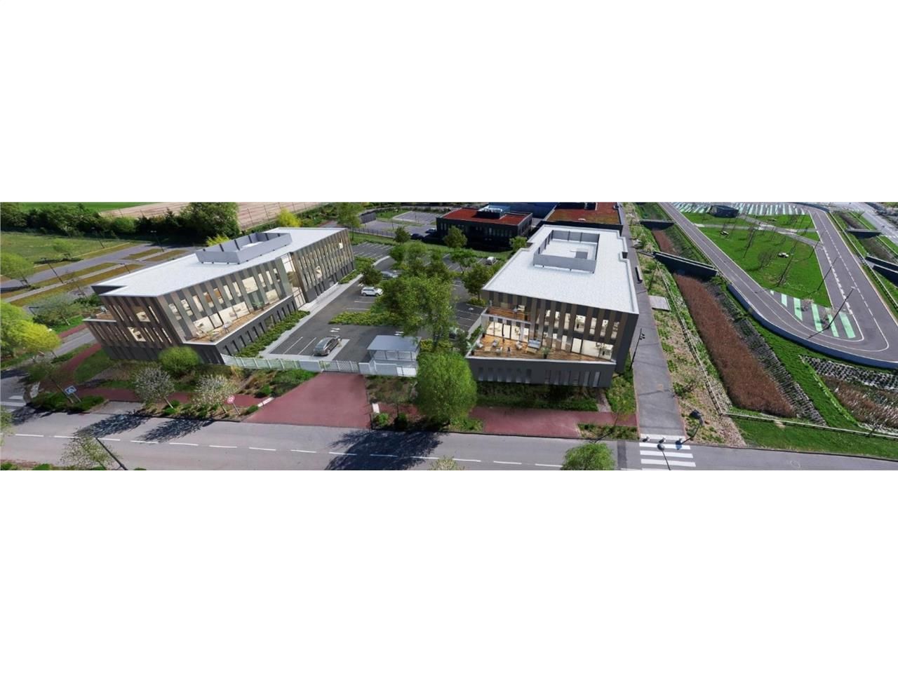 1936.6 m² pour ce bureaux en location à Famars