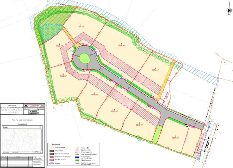 Vente terrain 8185 m² divisibles à partir de 1096 m²