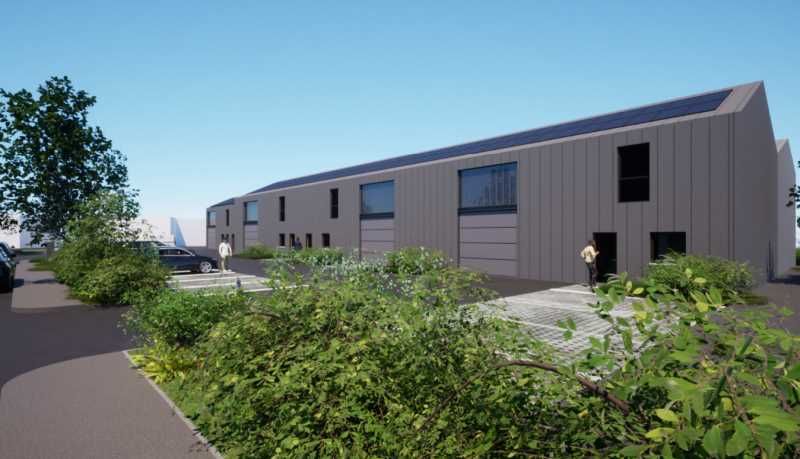 Arthur Loyd vous un bâtiment artisanal moderne, i