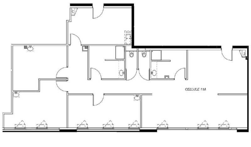 Vente bureaux 157 m² non divisibles