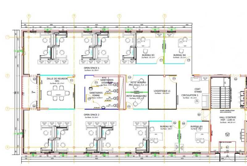 Vente bureaux 357 m² non divisibles