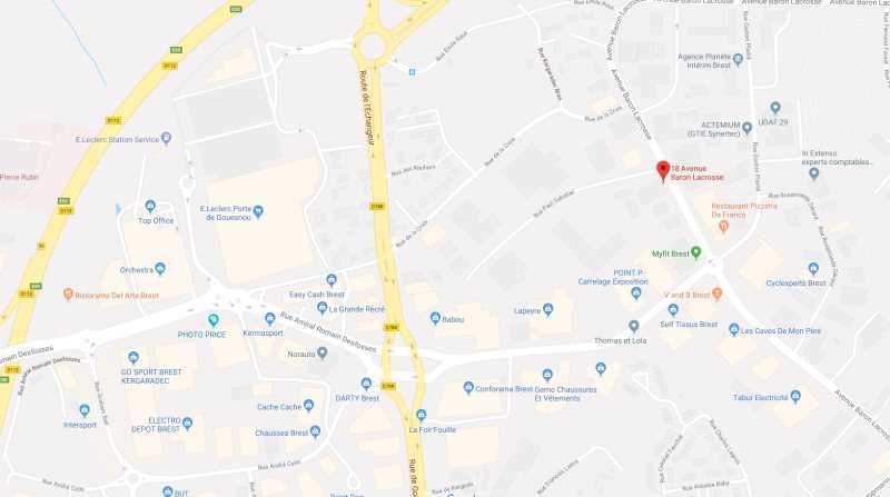 Location entrepots 680 m² non divisibles