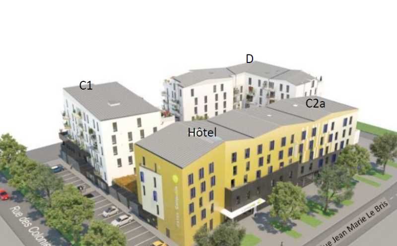 L'ensemble immobilier propose une surface commerc