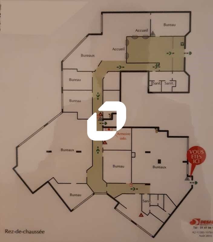 Location bureaux 500 m² divisibles à partir de 80 m²