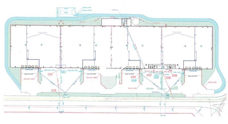 Location entrepots 17536 m² divisibles à partir de 8000 m²