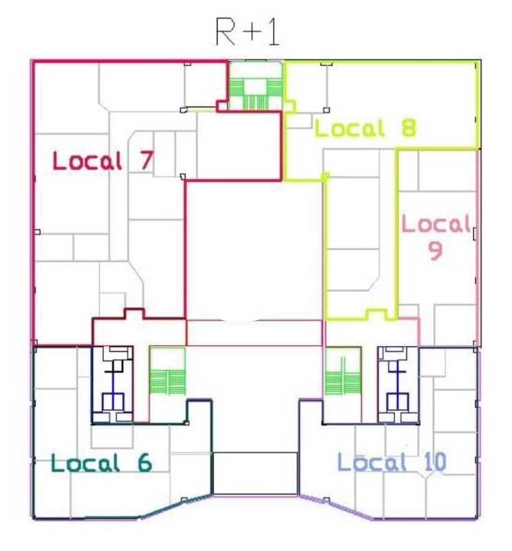 Location bureaux 2410 m² divisibles à partir de 183 m²