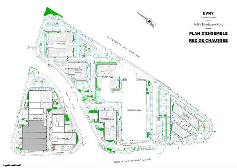 Location bureaux 3216 m² divisibles à partir de 372 m²