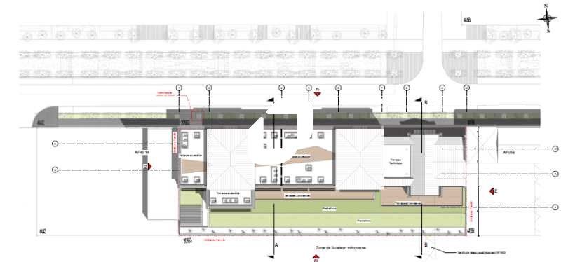 Location locaux commerciaux 3881 m² divisibles à partir de 173 m²