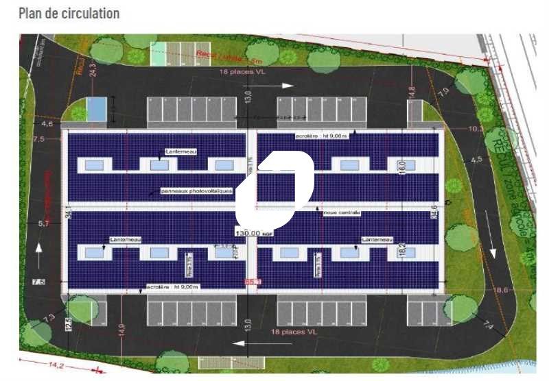 Location entrepots 1241 m² divisibles à partir de 227 m²