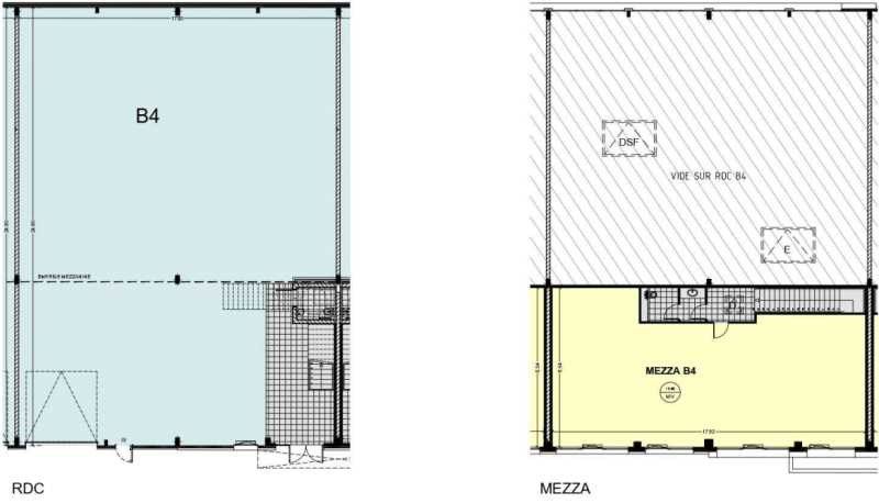 Location entrepots 1599 m² divisibles à partir de 515 m²