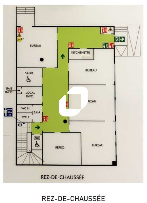 Vente bureaux 561 m² non divisibles