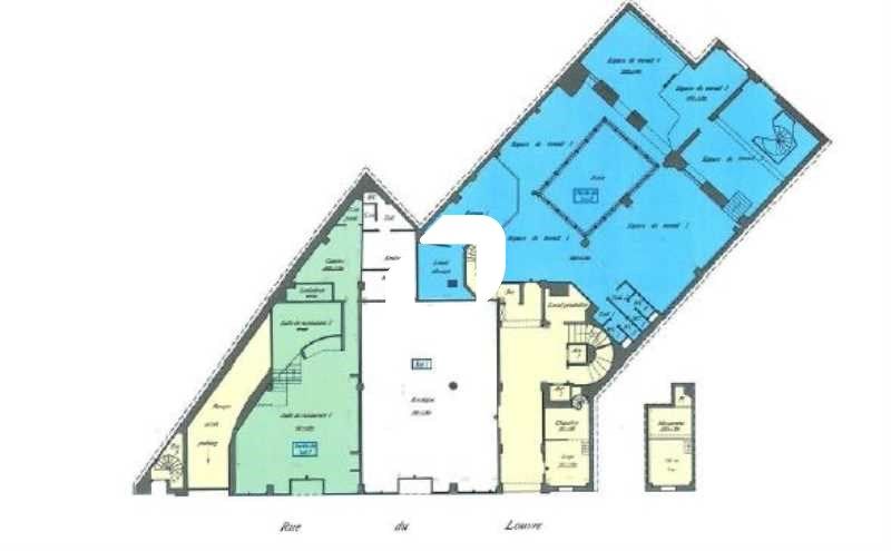 Location bureaux 516 m² divisibles à partir de 199 m²