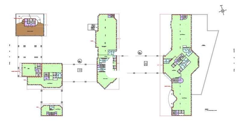 Location bureaux 16230 m² divisibles à partir de 87 m²