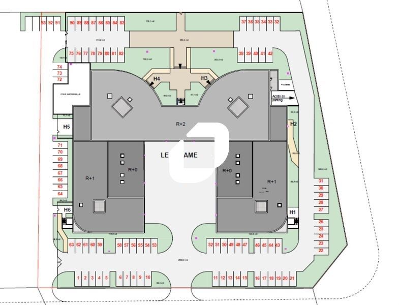 Location bureaux 686 m² divisibles à partir de 220 m²