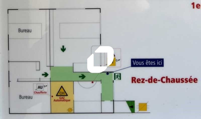 Location bureaux 200 m² non divisibles