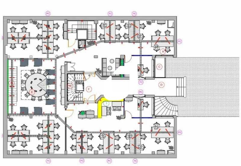 Location bureaux 550 m² non divisibles