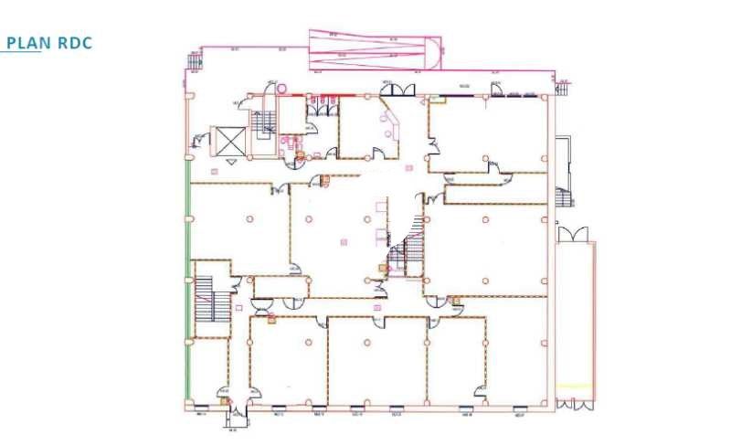 Location bureaux 2545 m² non divisibles