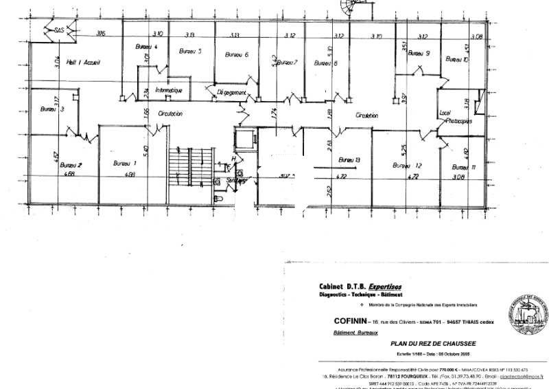 Location bureaux 1647 m² divisibles à partir de 187 m²