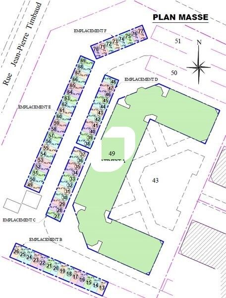 Location bureaux 1431 m² divisibles à partir de 164 m²