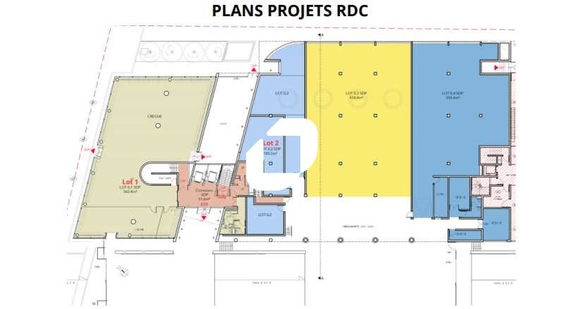 Vente bureaux 3925 m² divisibles à partir de 124 m²