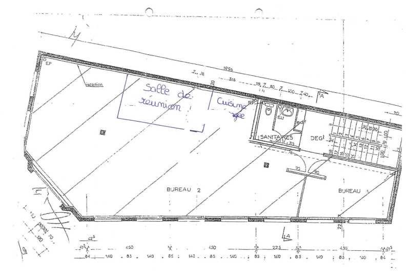 Location bureaux 145 m² non divisibles