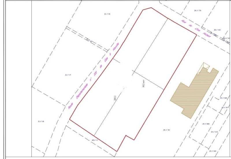 Vente terrain 15725 m² non divisibles