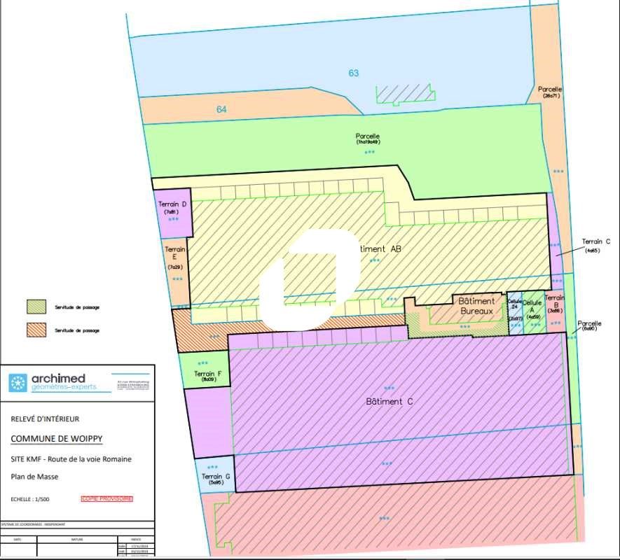 Vente entrepots 36000 m² divisibles à partir de 6000 m²