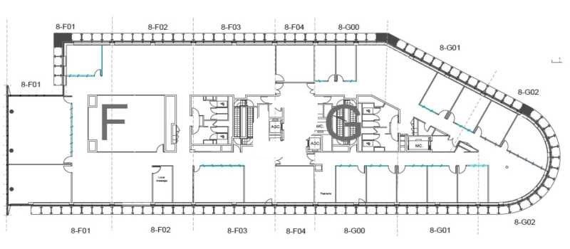 Location bureaux 14452 m² divisibles à partir de 1500 m²