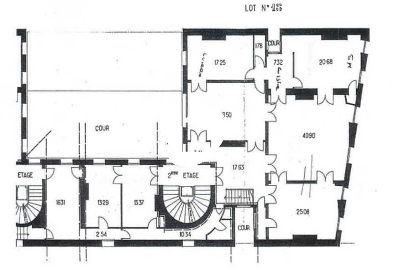 Location bureaux 220 m² non divisibles