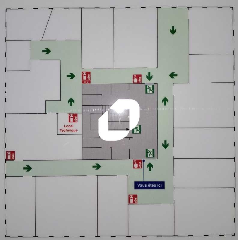 Location bureaux 408 m² non divisibles