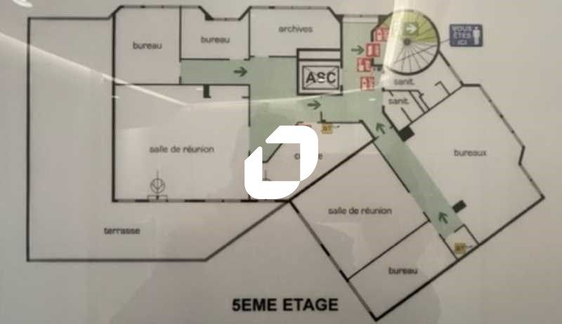 Location bureaux 409 m² divisibles à partir de 191 m²