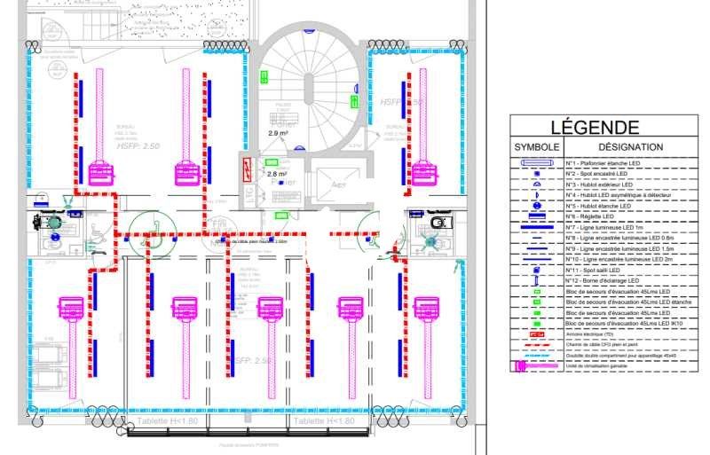 Location bureaux 680 m² non divisibles