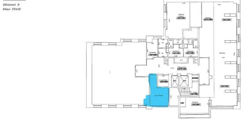 Location bureaux 2937 m² divisibles à partir de 24 m²
