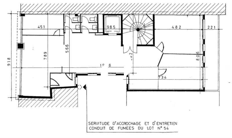 Location bureaux 130 m² non divisibles
