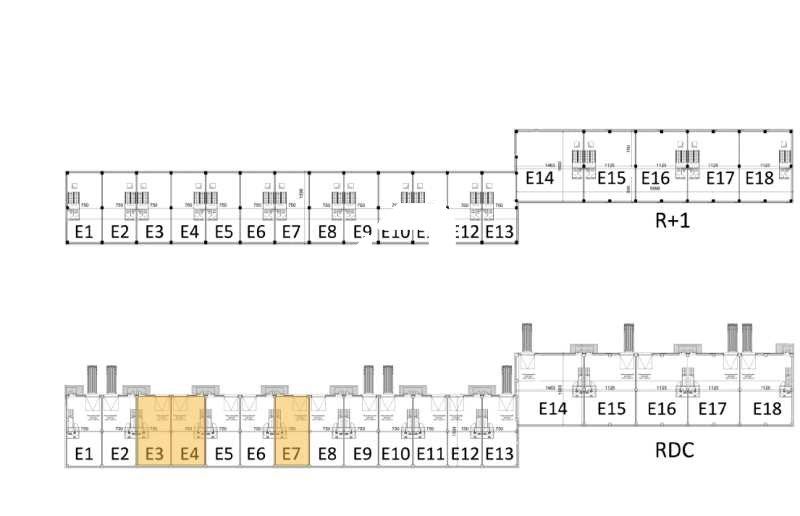 Location entrepots 462 m² divisibles à partir de 231 m²
