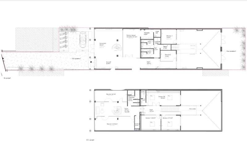 Vente bureaux 566 m² non divisibles