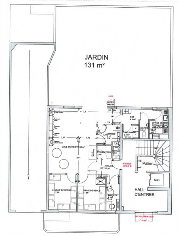Location bureaux 378 m² divisibles à partir de 98 m²
