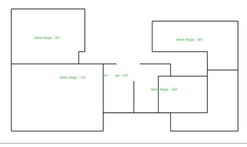 Vente bureaux 752 m² non divisibles