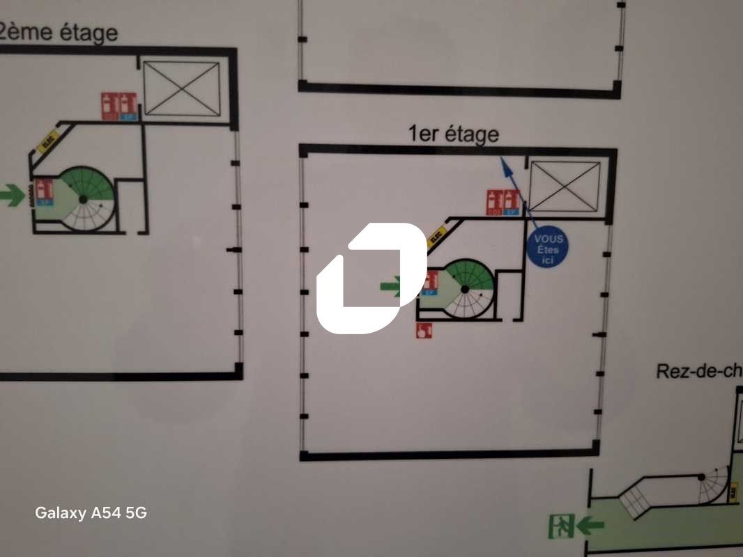 Location bureaux 155 m² non divisibles
