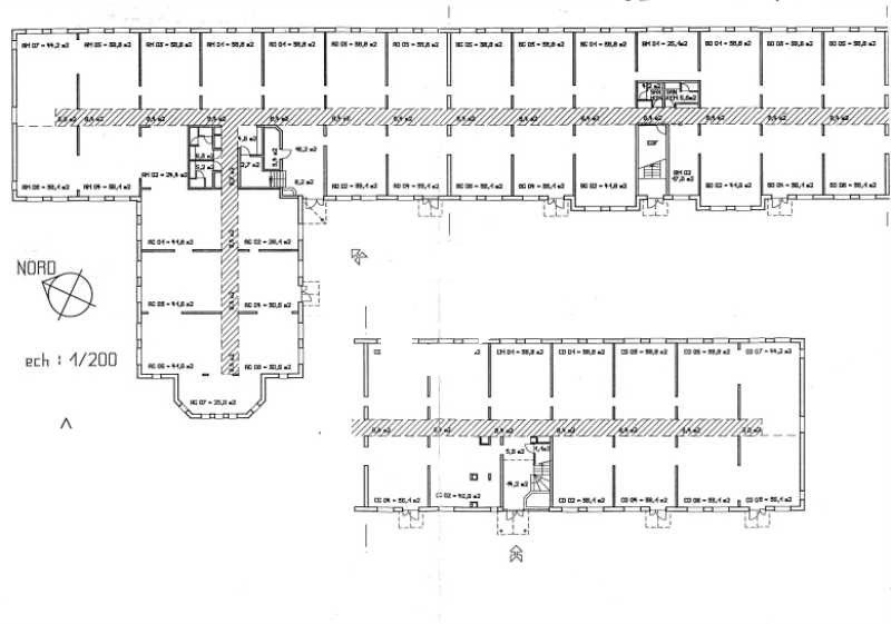 Location bureaux 160 m² divisibles à partir de 40 m²