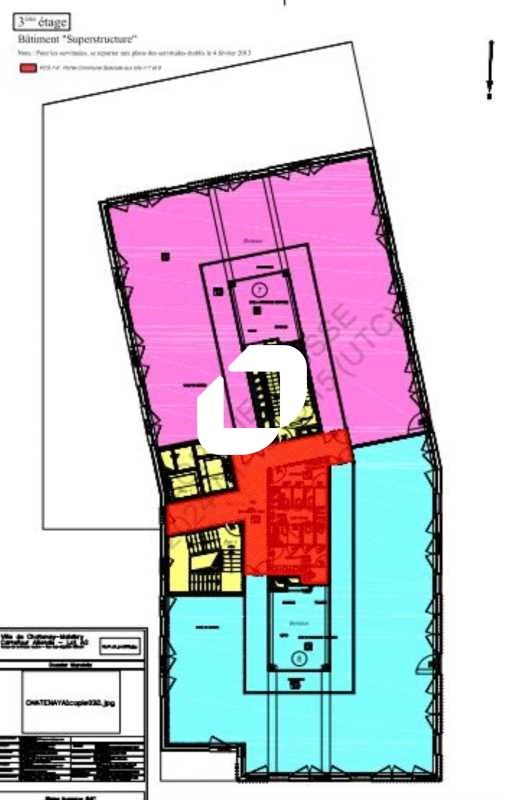 Location bureaux 1893 m² divisibles à partir de 328 m²