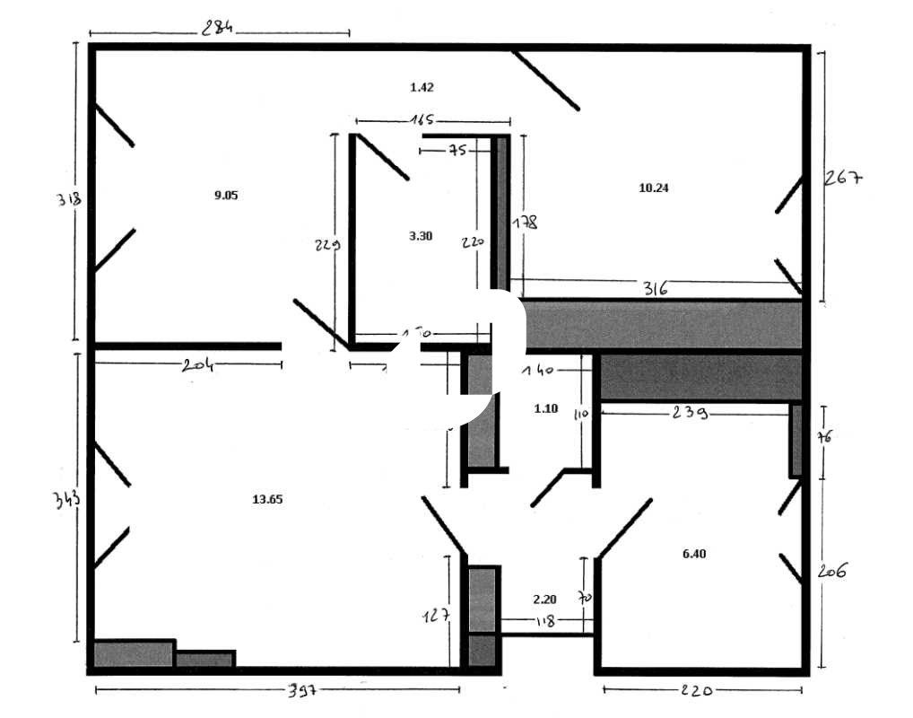 Vente bureaux 47 m² non divisibles