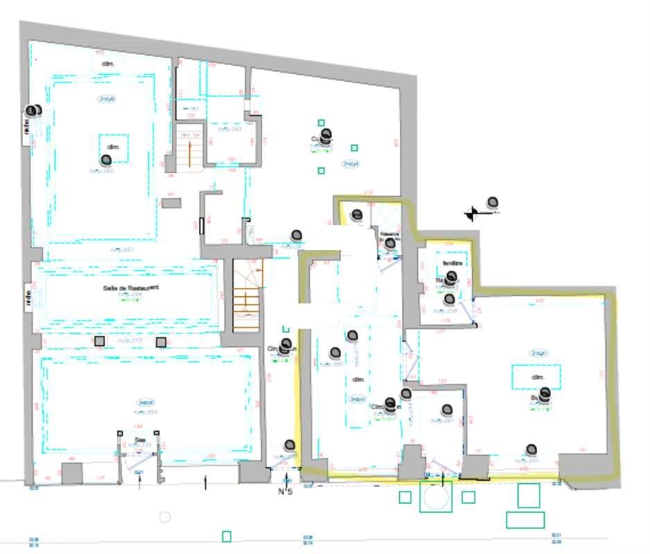 Vente bureaux 243 m² non divisibles
