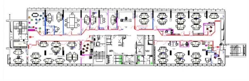 Vente bureaux 853 m² non divisibles