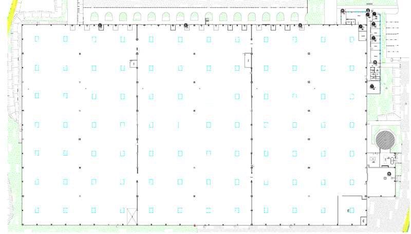 Location entrepots 12678 m² non divisibles