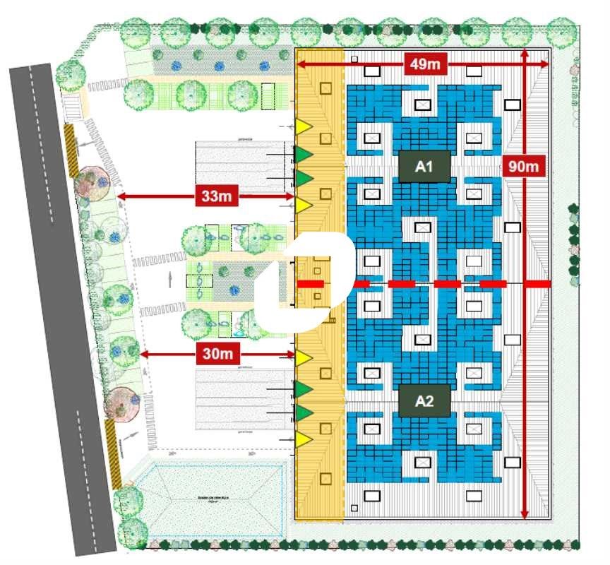 Location entrepots 5270 m² divisibles à partir de 2635 m²