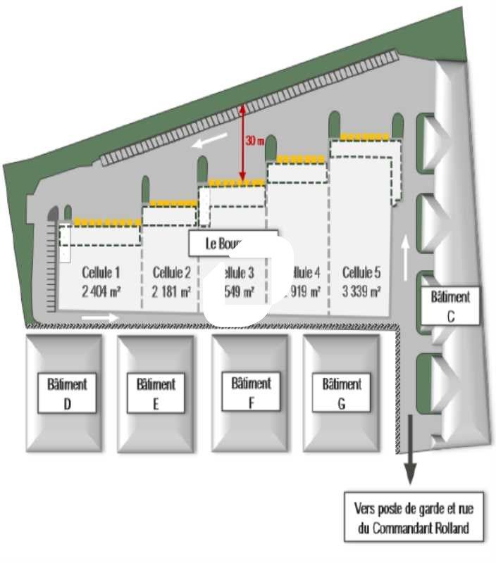 Location entrepots 13393 m² divisibles à partir de 2182 m²