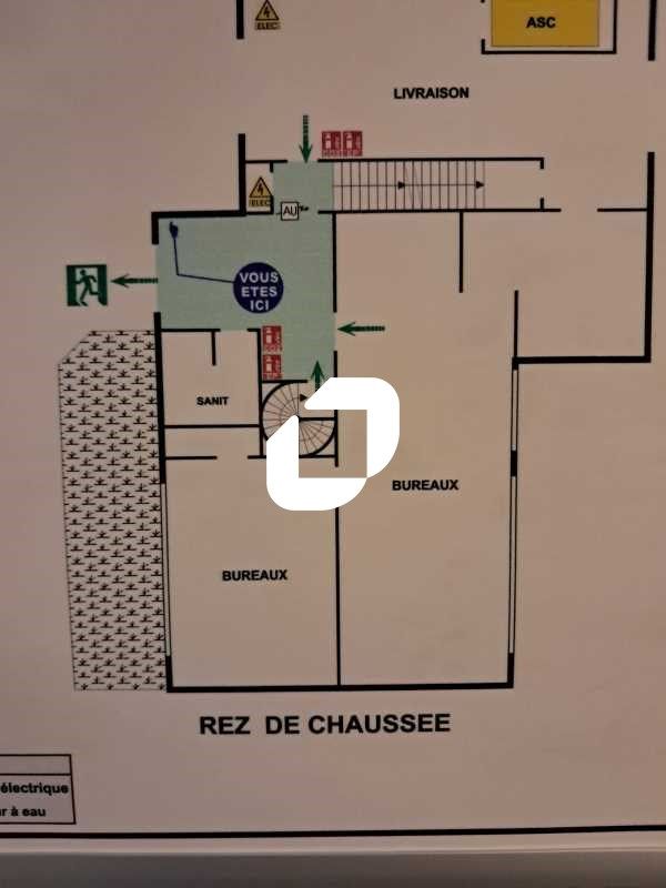 Location bureaux 66 m² non divisibles